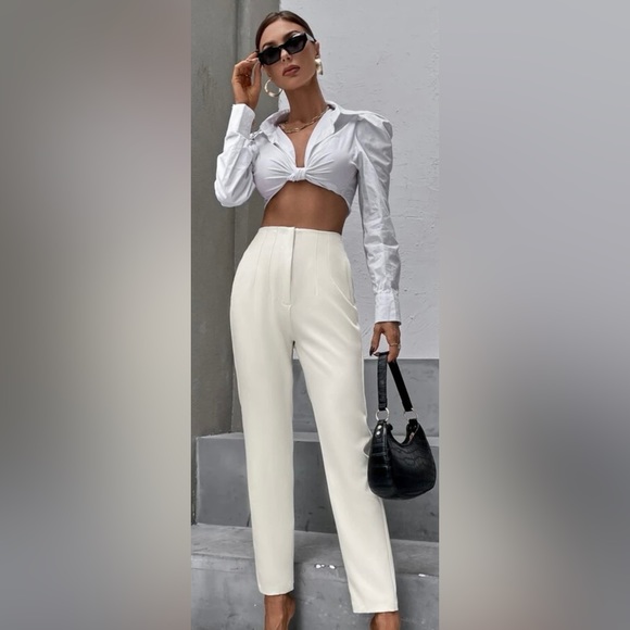 Beige Formal Pants for work. - Picture 3 of 3